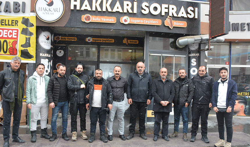 Hakkari Sofrası gazetecileri ağırladı