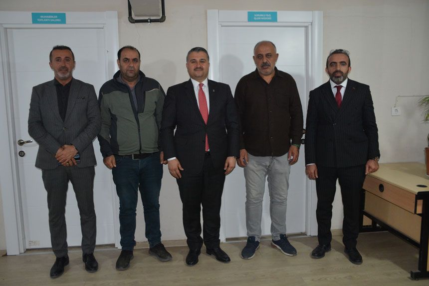 Ak Partili Yıldız'dan gazetemize ziyaret