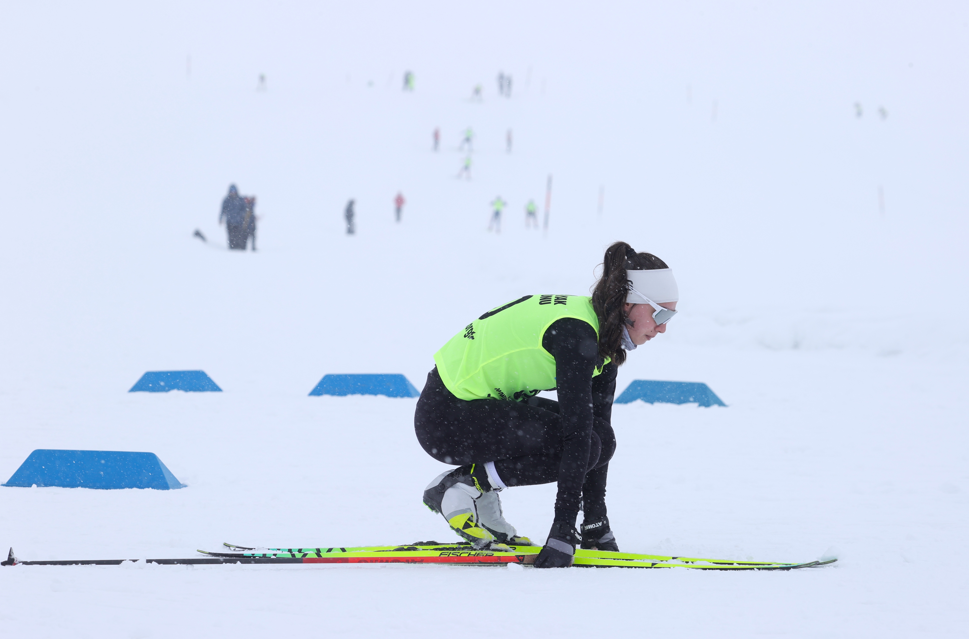 Hakkari'de düzenlenen Kayaklı Koşu 1. Etap Yarışması sona erdi