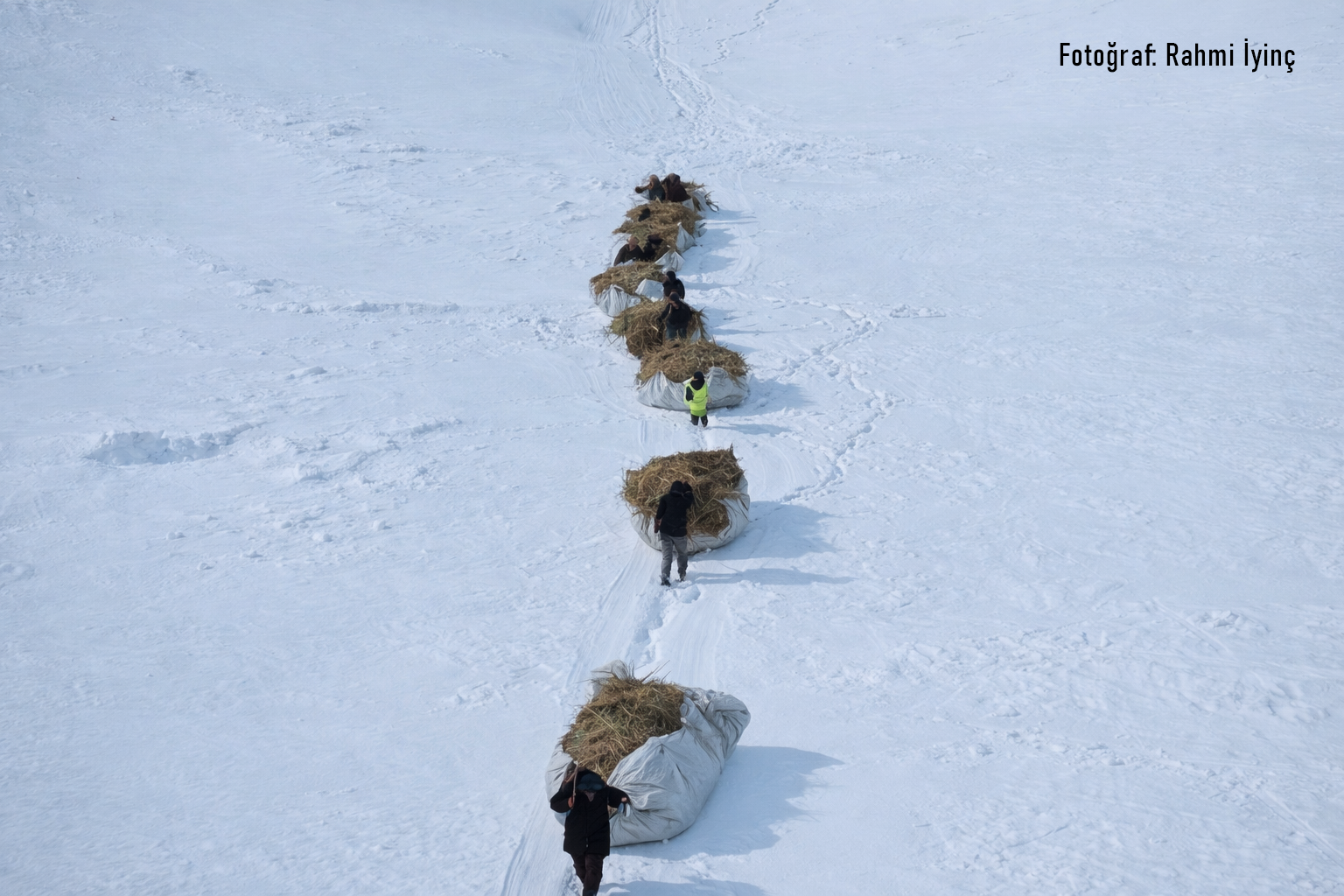 Hakkari'de yürekleri ısıtan görüntü