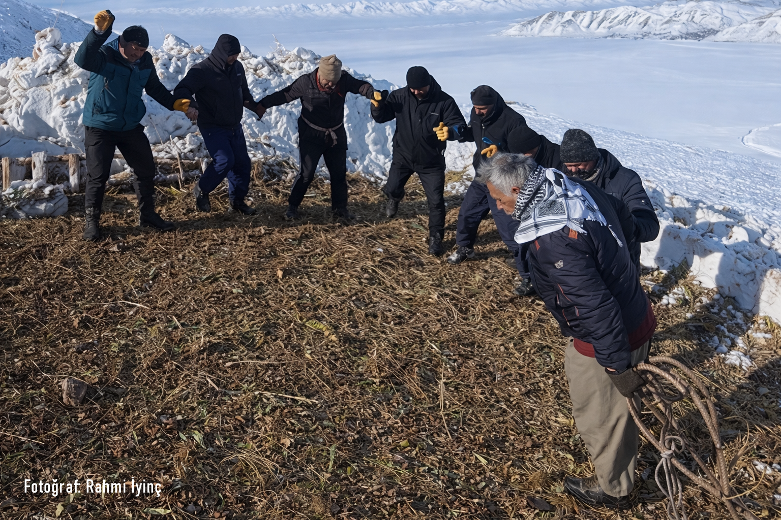 Hakkari'de yürekleri ısıtan görüntü