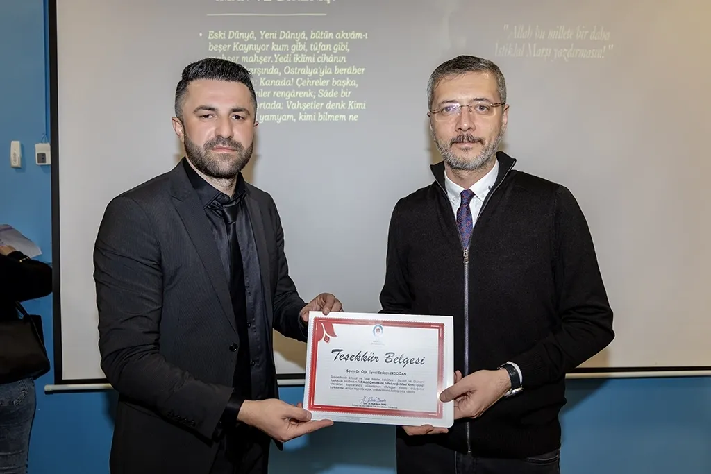 Üniversitede 18 Mart Çanakkale söyleşisi düzenlendi