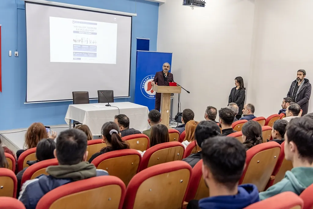 Hakkari'de öğrencilerin hayalleri tecrübeyle buluştu