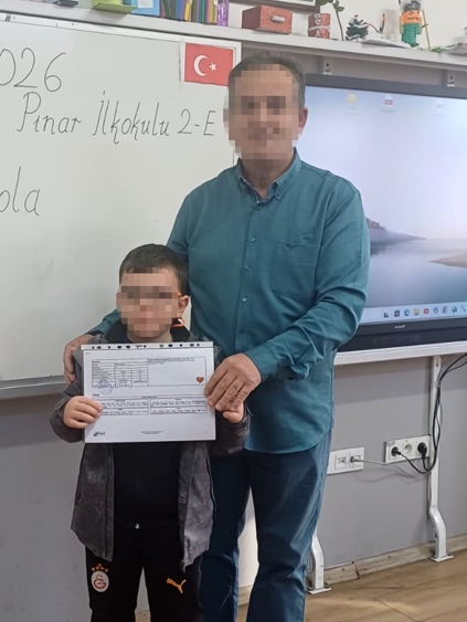 Oğlunu darbettiğini iddia ettiği öğretmenden şikayetçi oldu