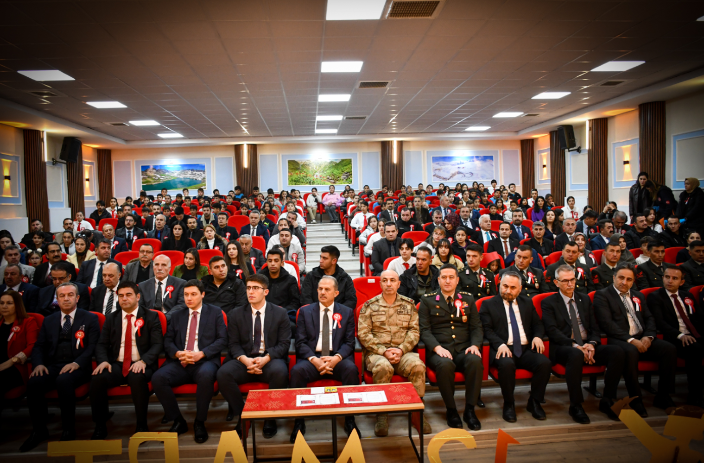 Hakkari'de 12 Mart Anma Programı düzenlendi