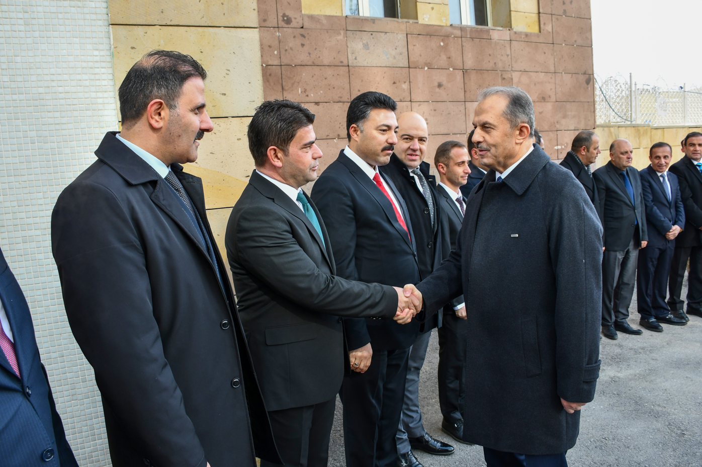 Hakkari Valilisi İbrahim Taş Yapan Karşılama