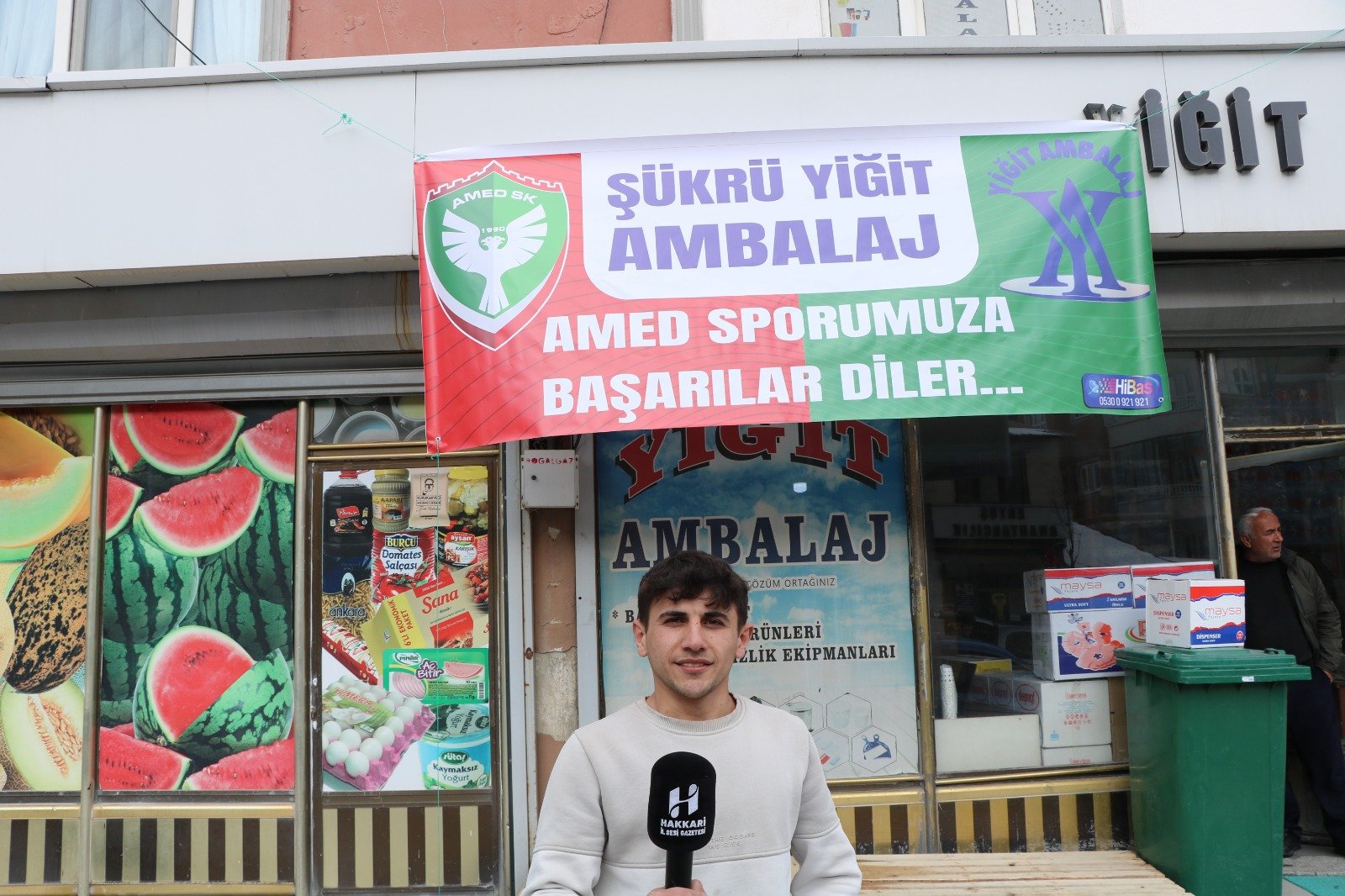Hakkari’den Amedspor’a Anlamlı Destek