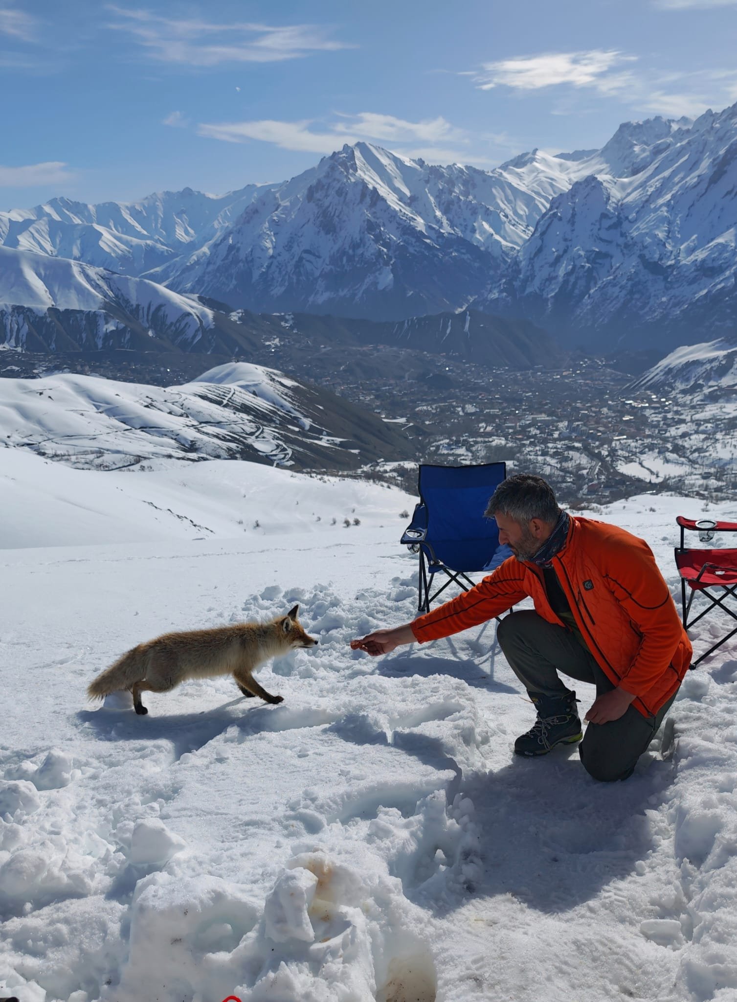 Hakkari’de yaban hayatına duyarlı dokunuş