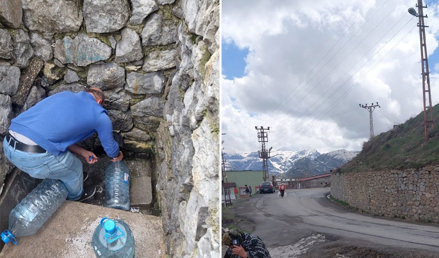 Hakkari'de vatandaşlar doğal kaynaklara yöneldi