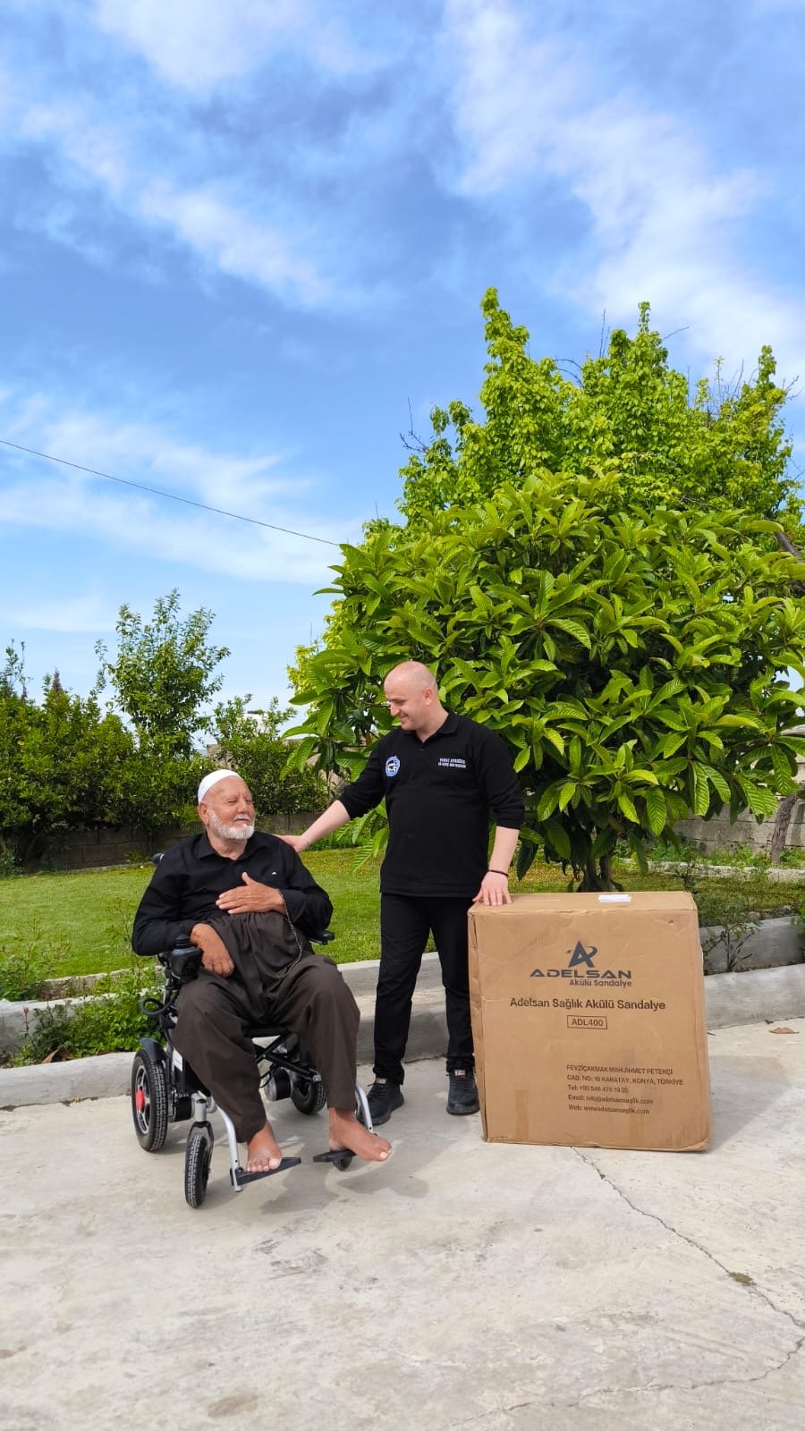 Başkan Aydoğdu’dan sınır ötesine umut