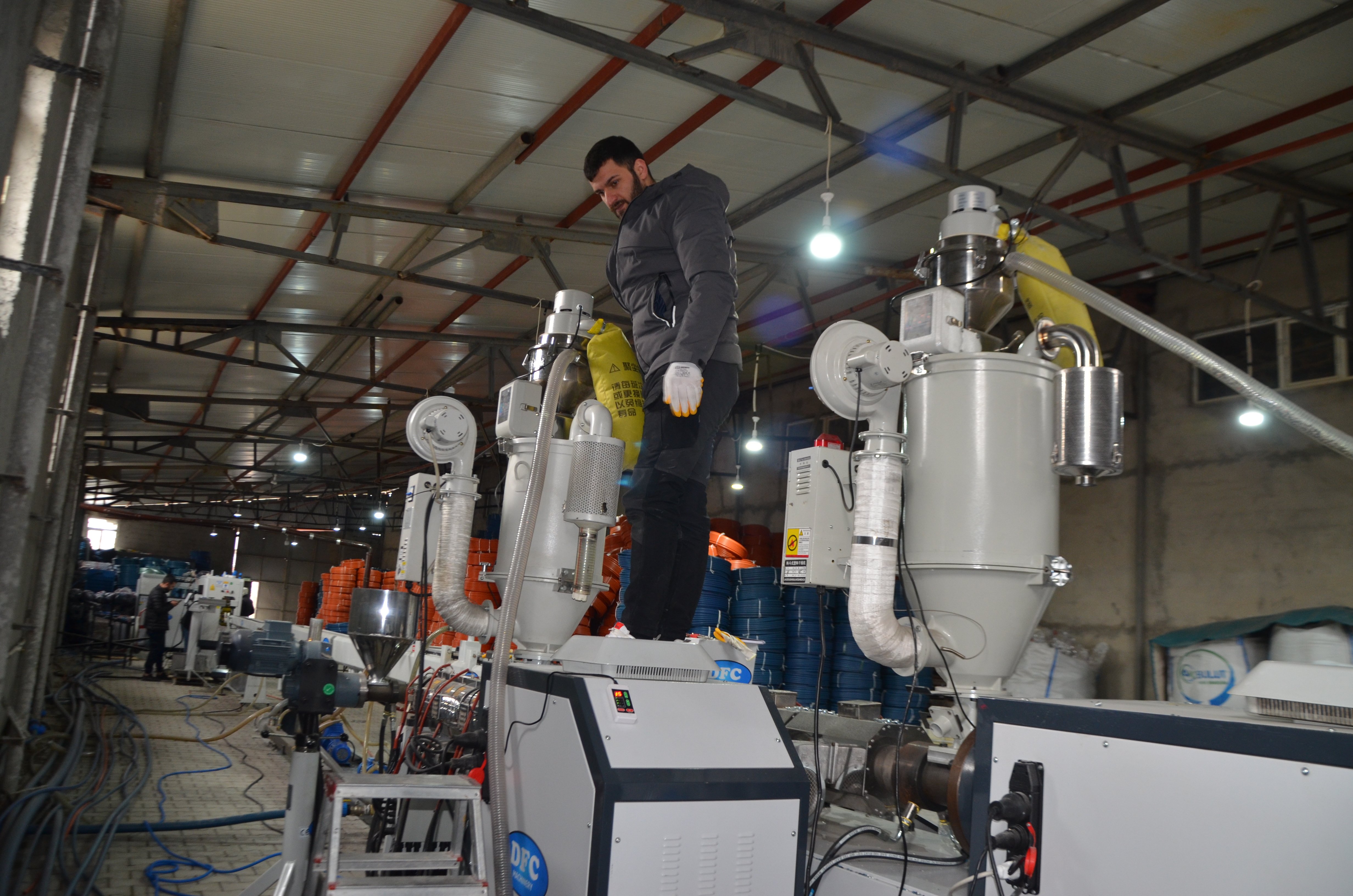 Muşlu girişimci üretim tesisi kurdu