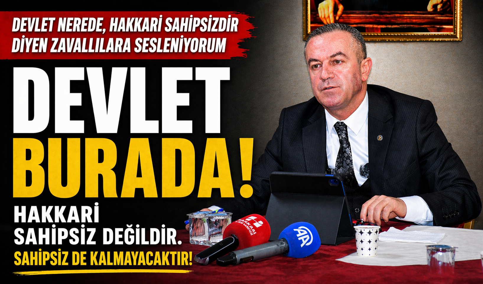 AK Parti Hakkari İl Başkanı Kaya’dan yol açıklaması