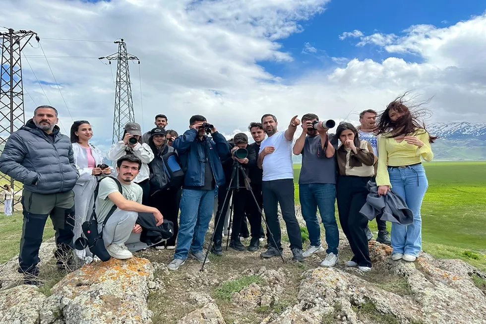 Hakkari Üniversitesi Nehil’de doğayı gözlemledi