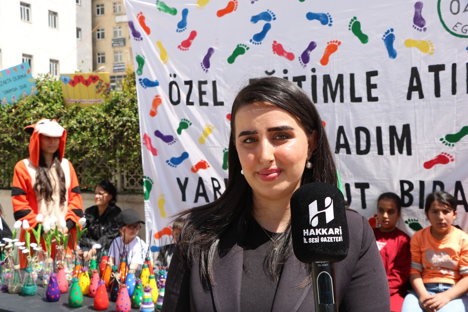 Hakkari’de özel gereksinimli öğrencilerin azmi takdir topladı
