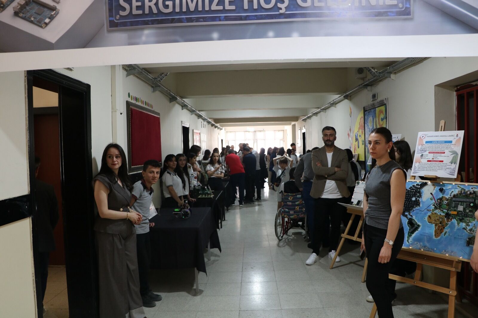 Hakkari’de E-Atıklar öğrencilerin elinde yeniden hayat buldu