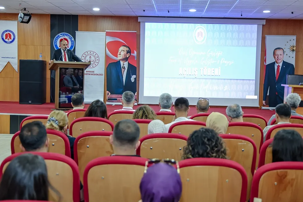Hakkari’de özel öğrenme güçlüğü projesi başladı