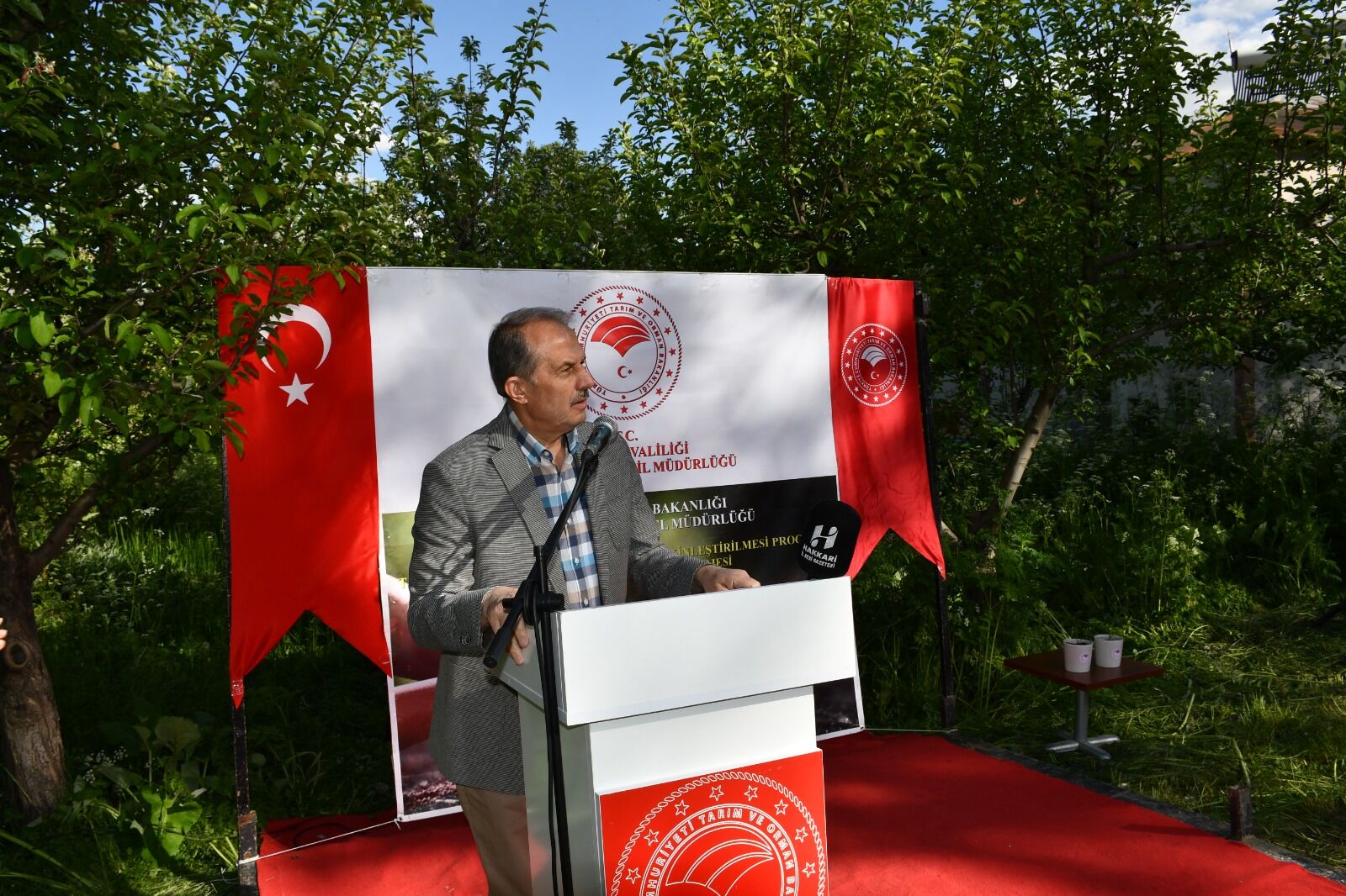 Hakkari'de üreticiye rekor fide desteği