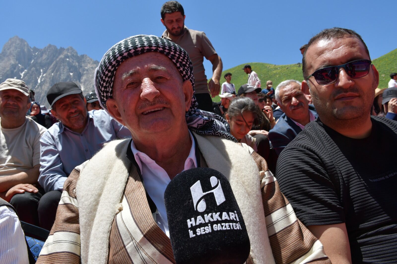 Cilo Zirvesinde Hakkari İl Sesi Gazetesine Konuştular (2)
