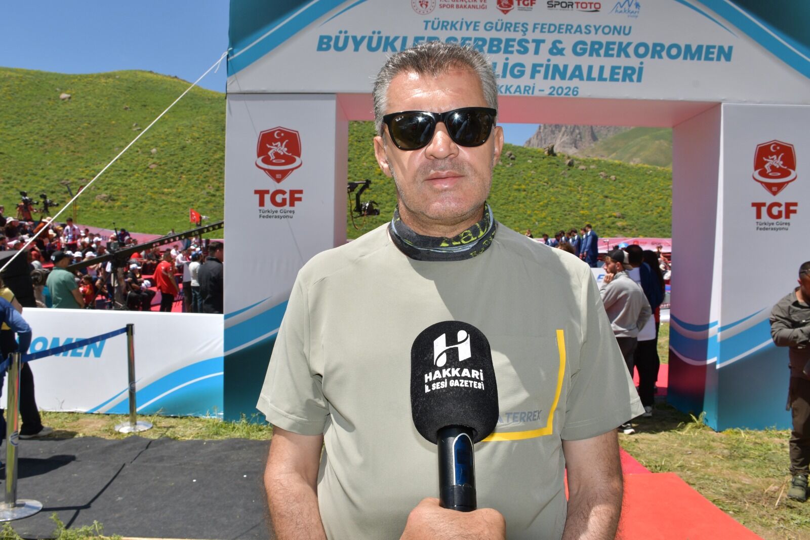 Cilo Zirvesinde Hakkari İl Sesi Gazetesine Konuştular (4)