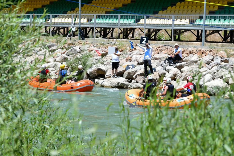 Van'da rafting şampiyonasının üçüncü ayağı bitti