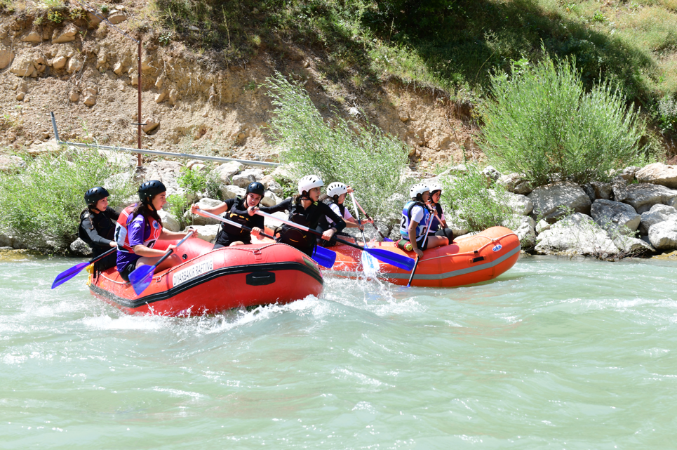 Van'da rafting şampiyonasının üçüncü ayağı bitti