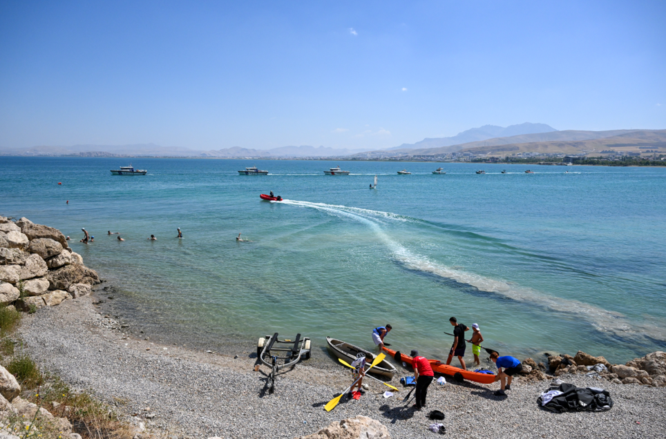 Van Denizi Su Sporları Festivali başladı