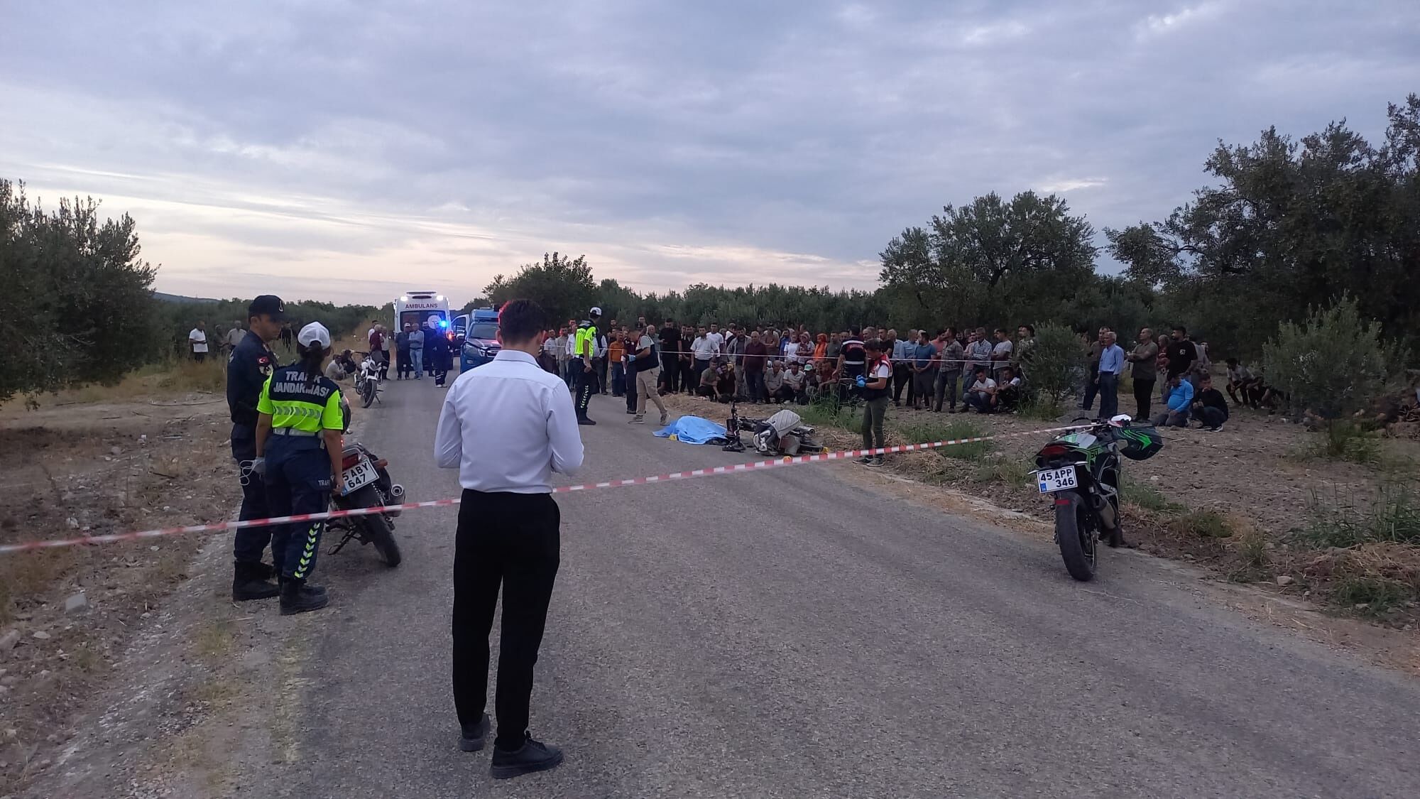 Kamyonetle çarpışan motosikletin sürücüsü öldü