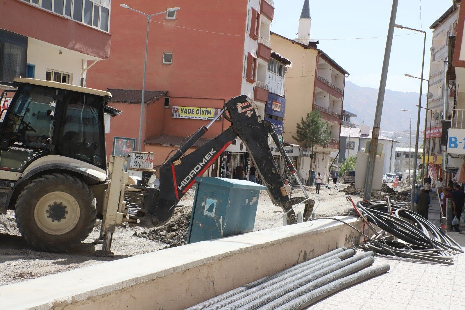 Hakkari Belediyesinden Altay Caddesi açıklaması