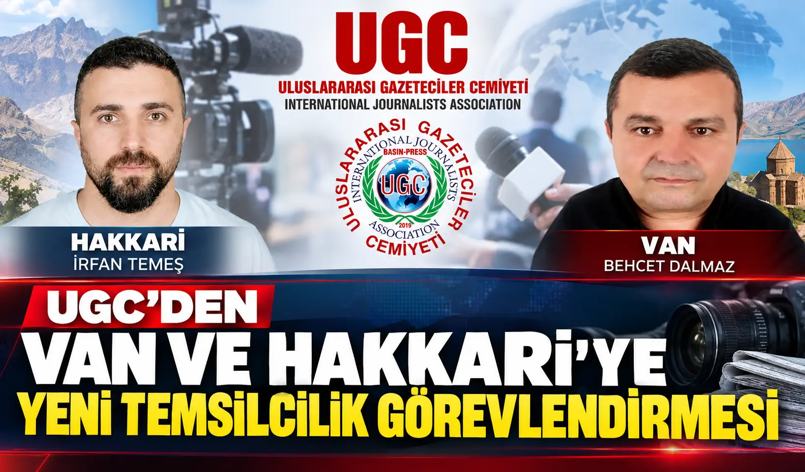 UGC’den Van ve Hakkari’ye yeni temsilcilik görevlendirmesi