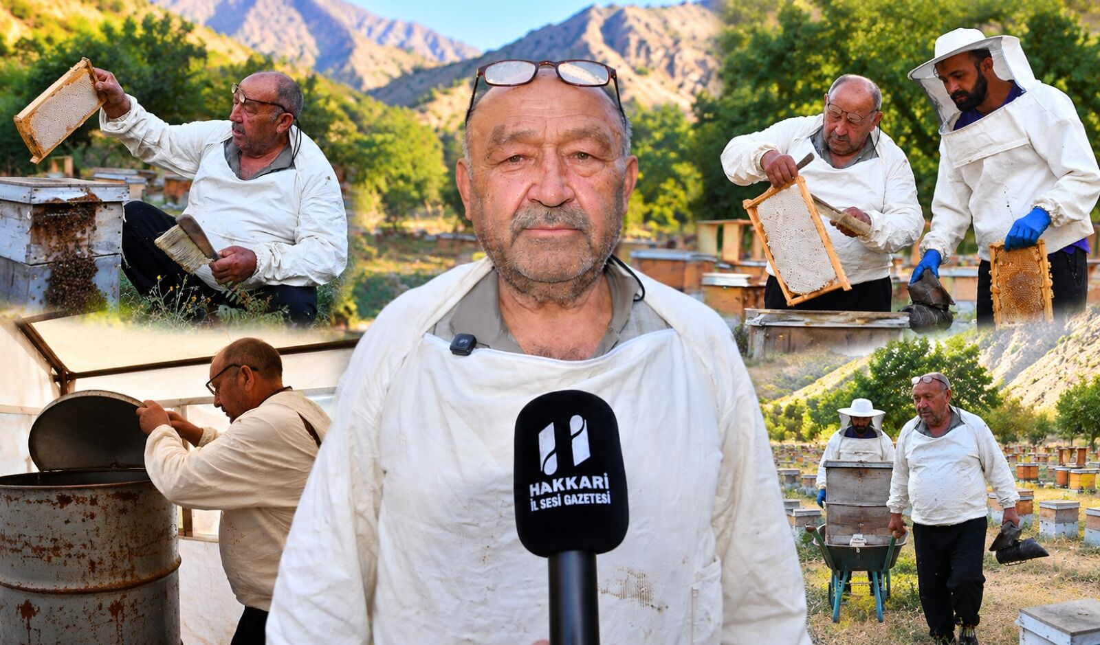 Karadenizli arıcı 50 yıldır Hakkari’de bal üretiyor