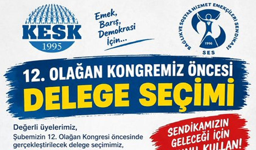 SES Hakkari Şubesi'nden kongre hazırlığı