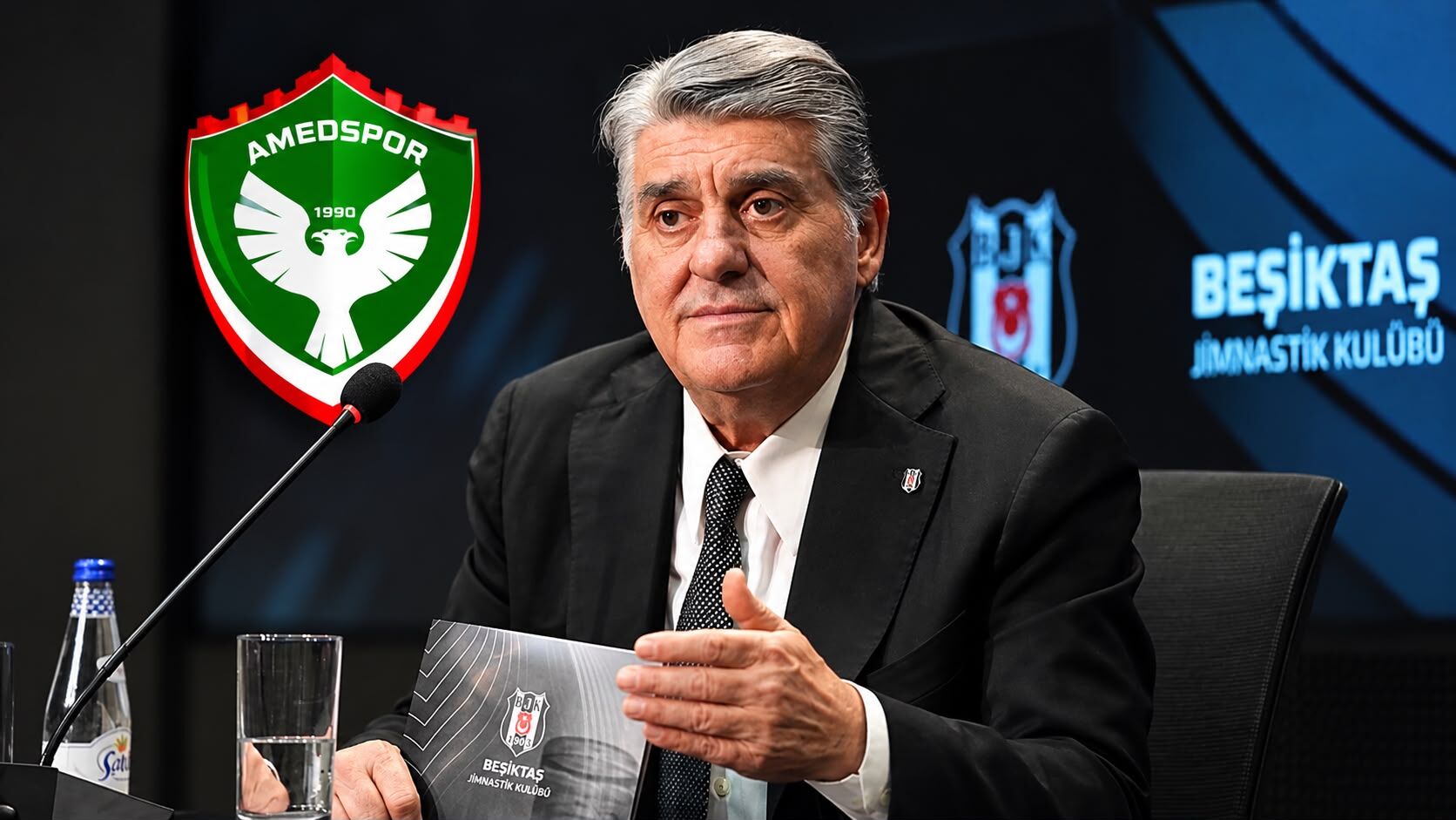 Beşiktaş Başkanı Adalı’dan Amedspor’la ilgili çarpıcı sözler