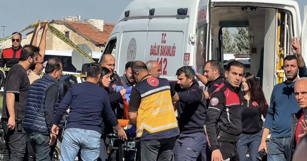 Eşini öldüren şüpheli, kaçarken kendi boğazını yaraladı