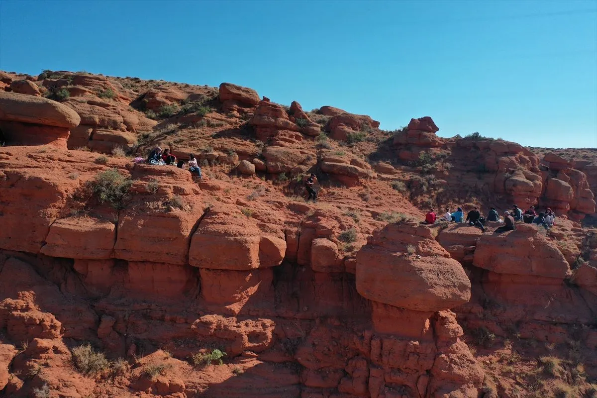 Kars'ta Arizona'yı andıran doğa harikası keşfedildi