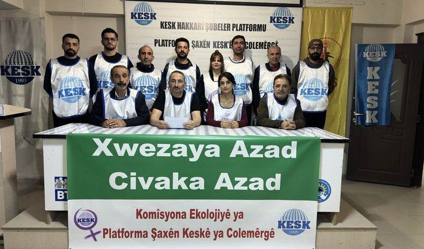 Hakkari’de Ekoloji Meclisi kurulması için çağrı