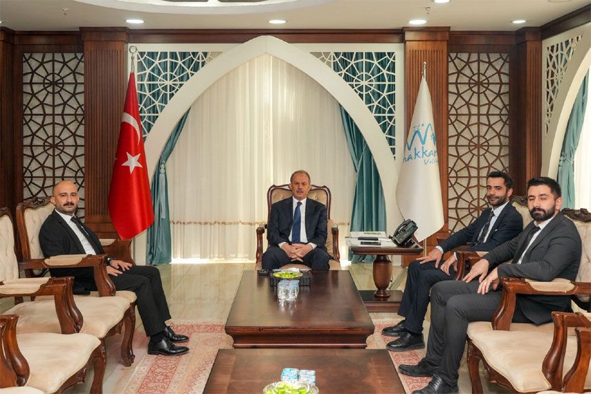 Baro Başkanı Seven'den Vali Taşyapan'a ziyaret